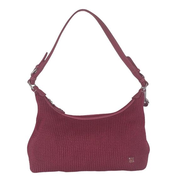 The Sak Handbags - The Sak Red Woven Cloth Shoulder Bag